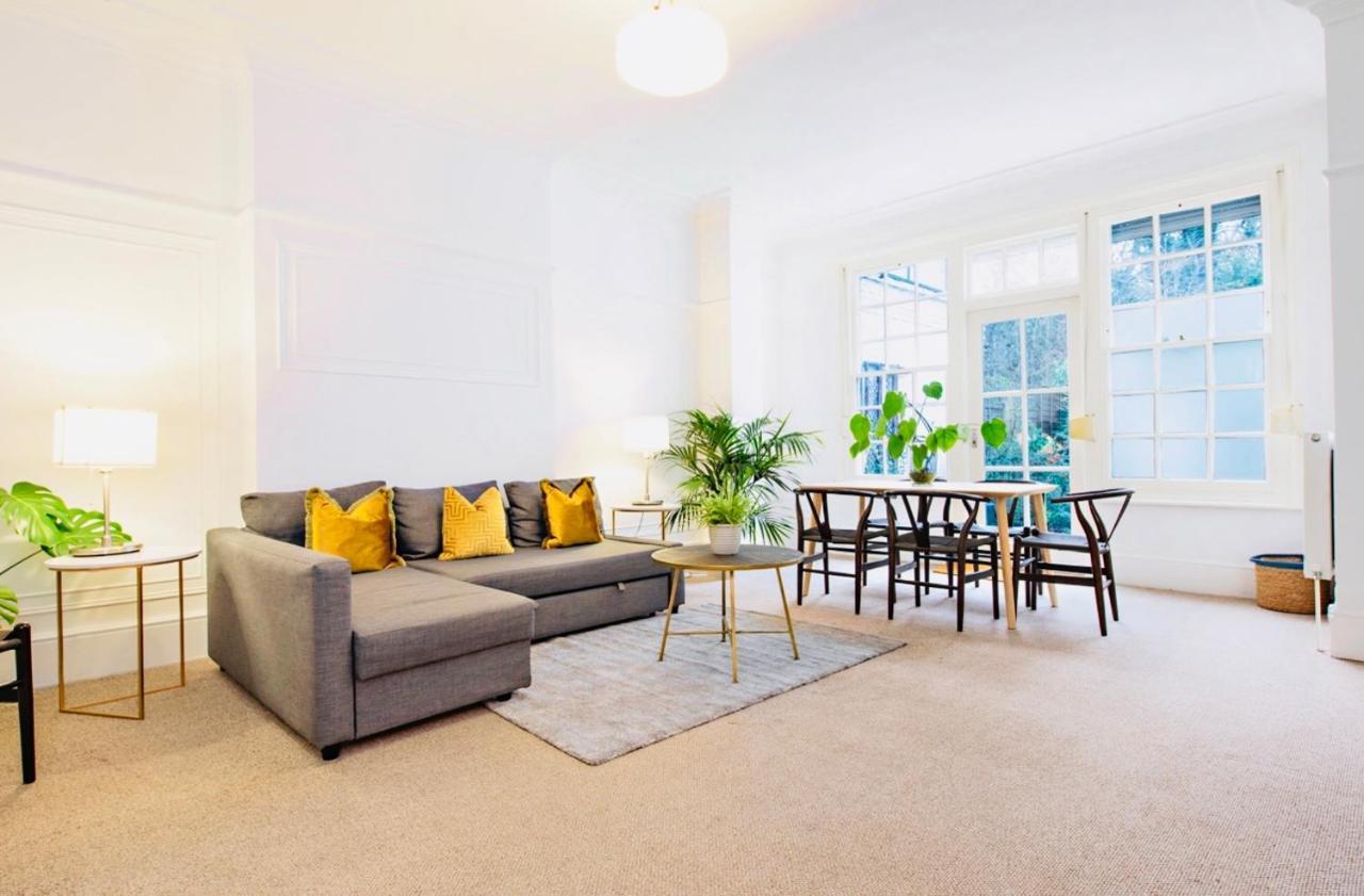 Spacious & Charming Garden Flat -Zone 2- Great For Central London Access Bagian luar foto